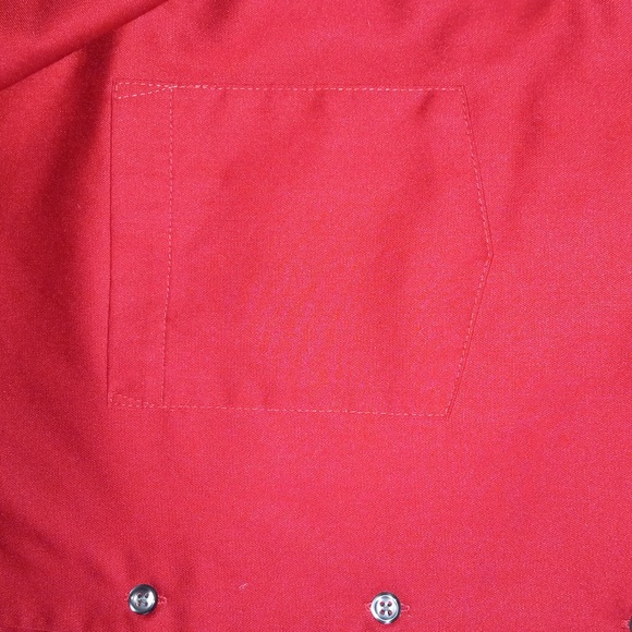 Van Heusen Lux Sateen Style Fitted Shirt (Size: 17" neck; 32-33 waist; Large) - Picture 4 of 11